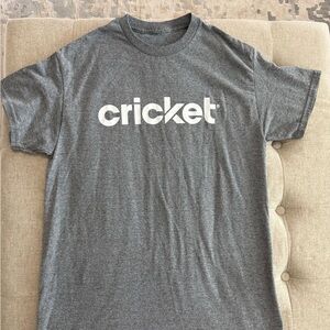 Cricket Wireless Gray  T-Shirt